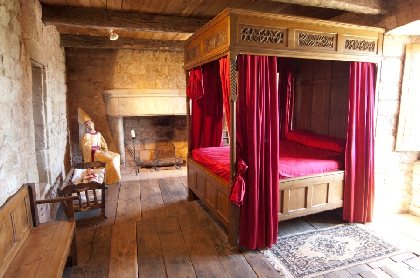 la chambre de la princesse - château de Montaigut, Château de Montaigut