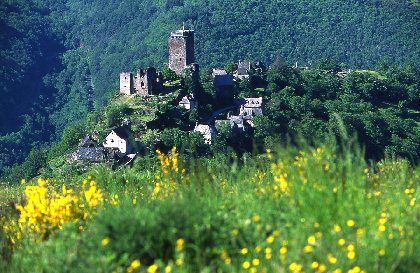 Château et village de Valon, OFFICE DE TOURISME DU CANTON DE MUR DE BARREZ