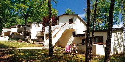 Vue d'ensemble, Village vacances VVF Villages Vacances Bleues Les Hauts de Najac