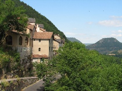 le gîte, vue sur la vallée du Tarn, Gîte et Rando Evolutions - Les Corniches de la Jonte