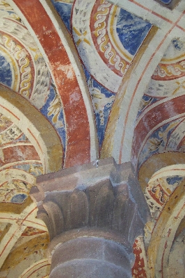 Interieur de l'Eglise de Perse à Espalion