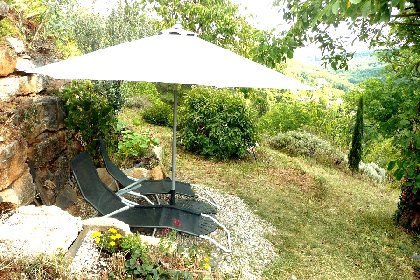 Gîte du peintre - Salon de jardin, 