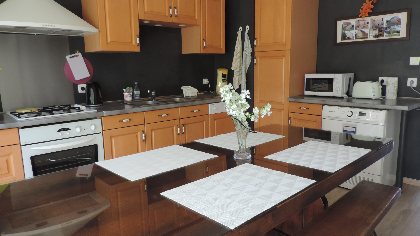 Cuisine et salle à manger, Le Mas de Cascabel