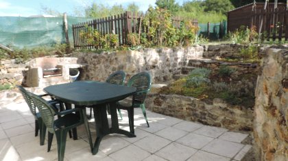 La terrasse, Le Mas de Cascabel