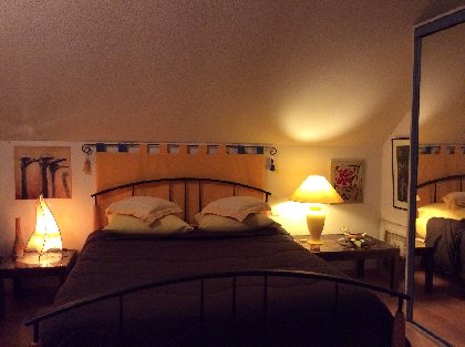 La Maison du Pèlerin - Chambre Gentiane, 