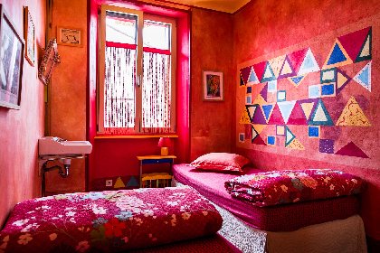 La chambre Asir : 2 lits simples, 