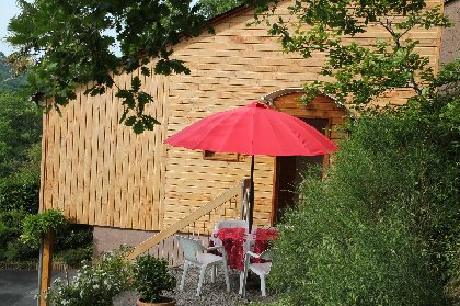 La Maisonnette en Bois - terrasse, JP Ravanel