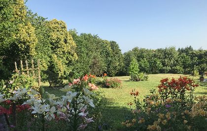 Le parc au printemps, Au Mas d'Hurtes