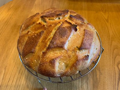 Pain au levain fait maison, Au Mas d'Hurtes