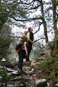 Randonnée-accompagnée-virginie-pachot-gorges-du-tarn, OFFICE DE TOURISME DE PARELOUP LEVEZOU