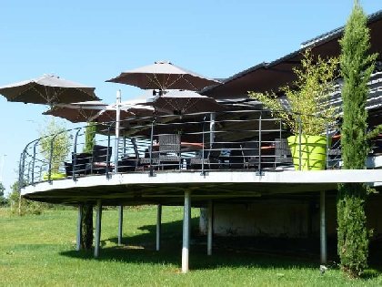 Terrasse, OFFICE DE TOURISME DE BOZOULS