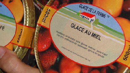 Des glaces de la ferme, au lait de brebis, OFFICE DE TOURISME DE SALLES CURAN - PARELOUP