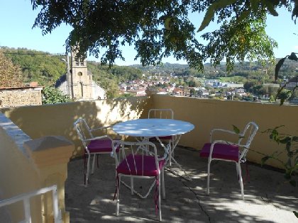 M. et Mme REBOUL, Syndicat d'initiative d'Aubin