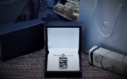 Le Joaillier du Couteau Estaing - Création pendentif homme en ivoire de mammouth fossilisée., Christophe LACAZE - Le Joaillier du Couteau Estaing