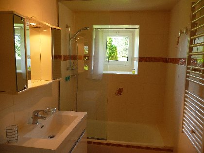 Salle de bain gîte, 