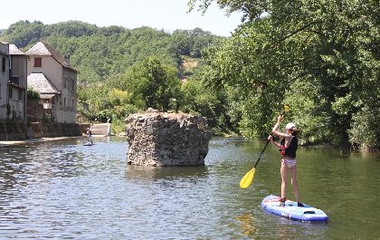 O'Paddle d'Olt : canoé, kayak, Stand Up Paddle, OFFICE DE TOURISME INTERCANTONAL SAINT GENIEZ  / CAMPAGNAC
