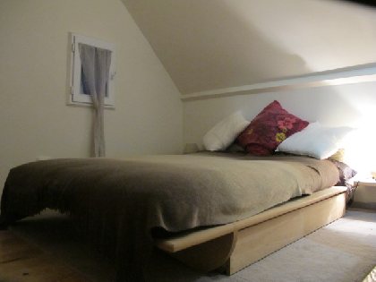 Chambre mezzanine, Gîte des Apis