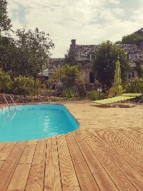 Piscine, Gîte des Apis