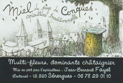 Le Miel du Pays de Conques, OFFICE DE TOURISME de CONQUES-MARCILLAC