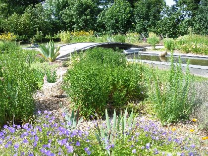 Le jardin des 5 sens à Taussac, Mairie de Taussac