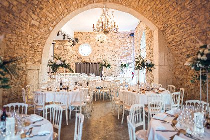 Château de Fontanges - Salle de réception, château de Fontanges