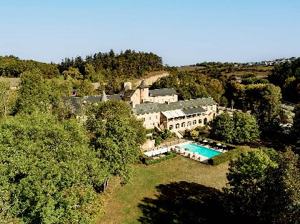 Château de Fontanges - Salle de réception, château de Fontanges