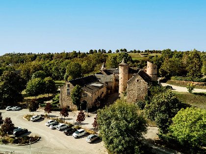 Château de Fontanges - Salle de réception, château de Fontanges