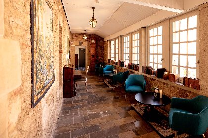 Château de Fontanges - Salle de réception, château de Fontanges