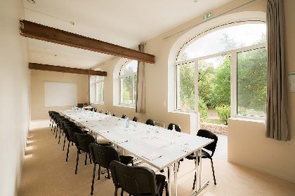 Château de Fontanges - Salle de réception, château de Fontanges