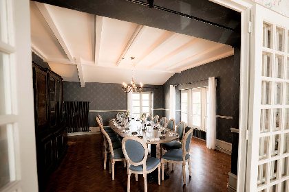 Château de Fontanges - Salle de réception, château de Fontanges