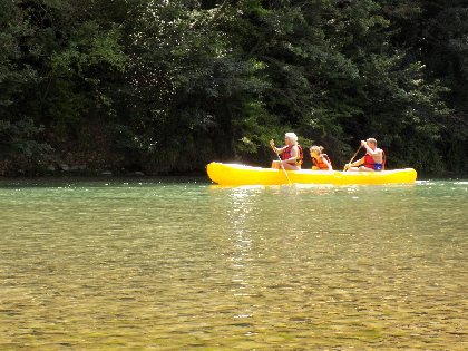 Canoe, Acroparc du Mas