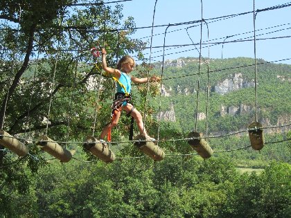 Parcours accrobranche, Acroparc du Mas