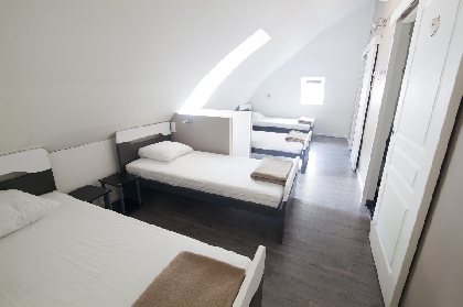 Chambre de 4 personnes avec deux salles d'eau, Gîte Saint Christophe