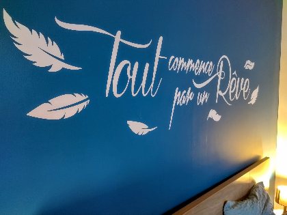 Sticker mural, L'appart Millau