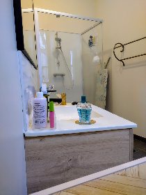Salle de bain, meuble une vasque , L'appart Millau