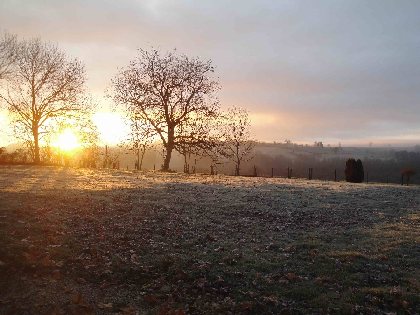 Vue sur le jardin La Longère de Cabanès, Agnès Poirier