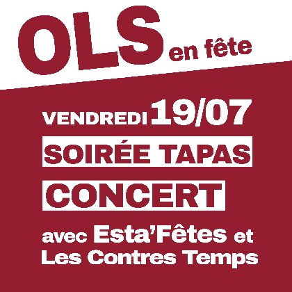Fête à Ols : Soirée Tapas & Concerts