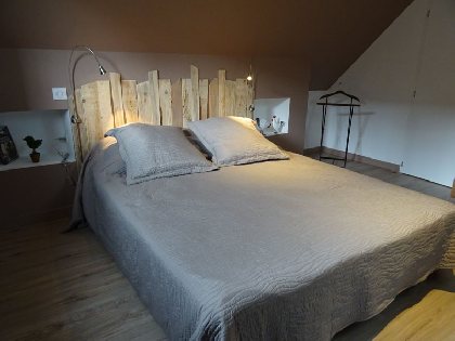 Gîte le Coq - Chambre double, OFFICE DE TOURISME de CONQUES-MARCILLAC