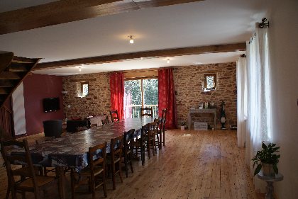 Grande salle, Chambre d'hôte de Berthemont