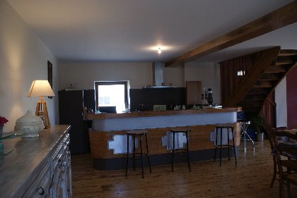 Coin bar cuisine , Chambre d'hôte de Berthemont