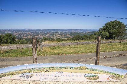 Point de vue et table d'orientation, OFFICE DE TOURISME DU PAYS RIGNACOIS