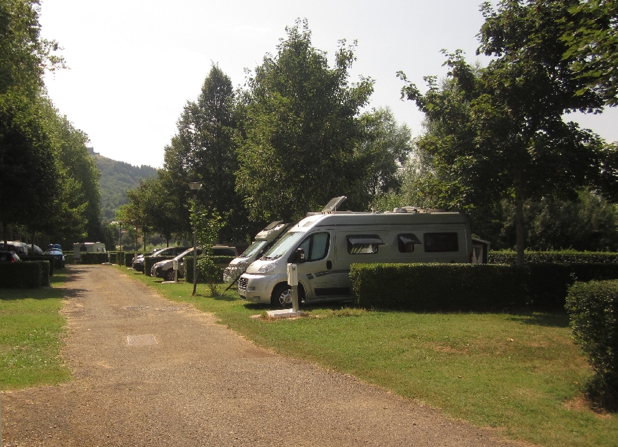Aire de service - Camping Roc de l'Arche d'Espalion