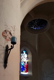 Basilique Notre Dame de Ceignac - détail architectural, OT Pays Ségali ISSALIS Edith