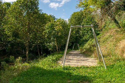 Tyrolienne à Cassagnes-Bégonhès, OTPS Gilhodes Emeline