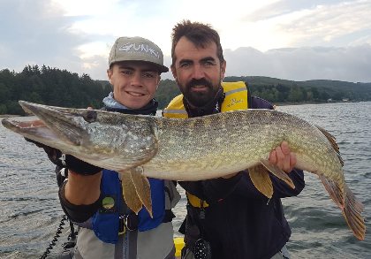 Lac de Pareloup, Fédération de pêche de l'Aveyron