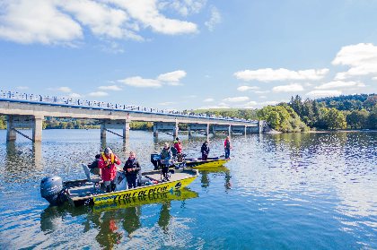 Lac de Pareloup, Fédération de pêche de l'Aveyron
