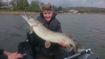 Lac de  Pont-de-Salars, Fédération de pêche de l'Aveyron