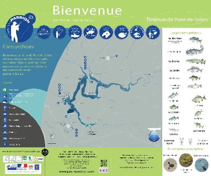 Lac de  Pont-de-Salars, OFFICE DE TOURISME DE PARELOUP LEVEZOU