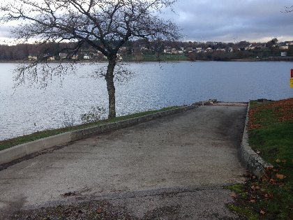 Mise à l'eau plage de Mayrac, Fédération de pêche de l'Aveyron