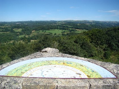 Château de Thénières - Table orientation, 